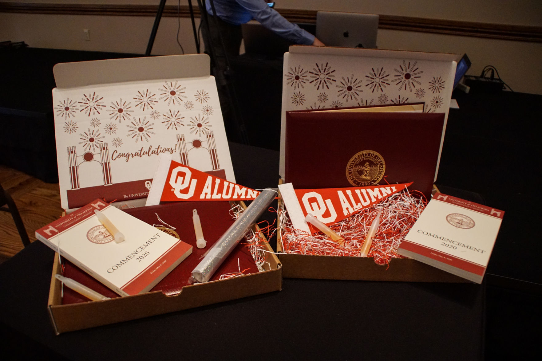 Graduation boxes